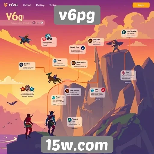 História e evolução do site de jogos V6pg