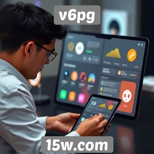 como o design do v6pg melhora a experiência do usuário
